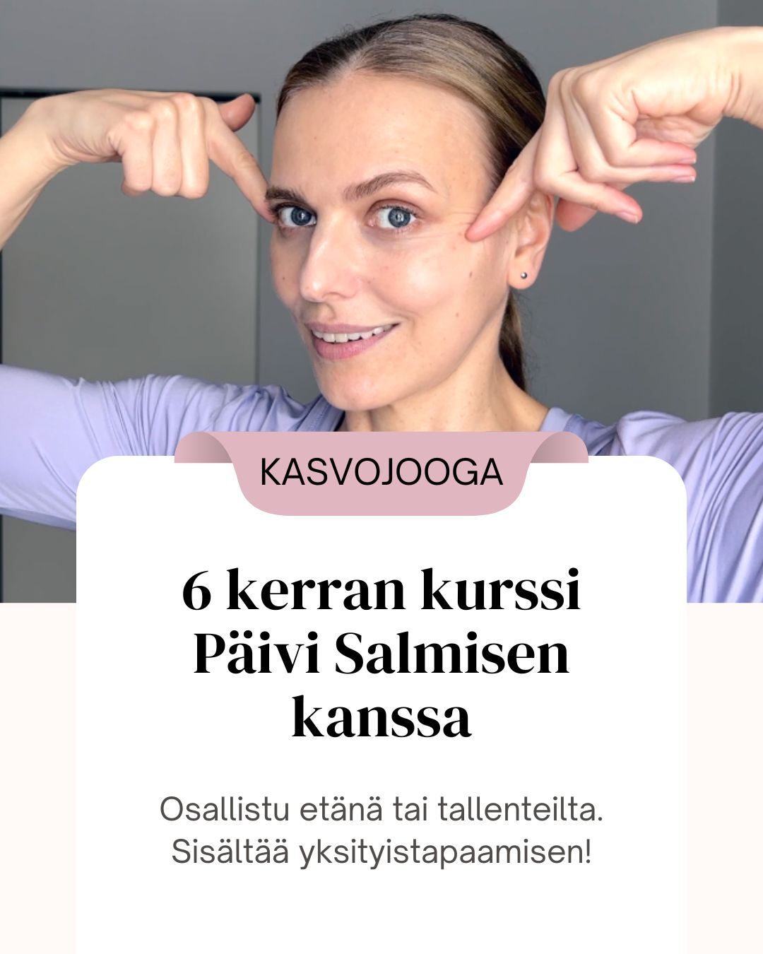 Kasvojoogakurssi carousel