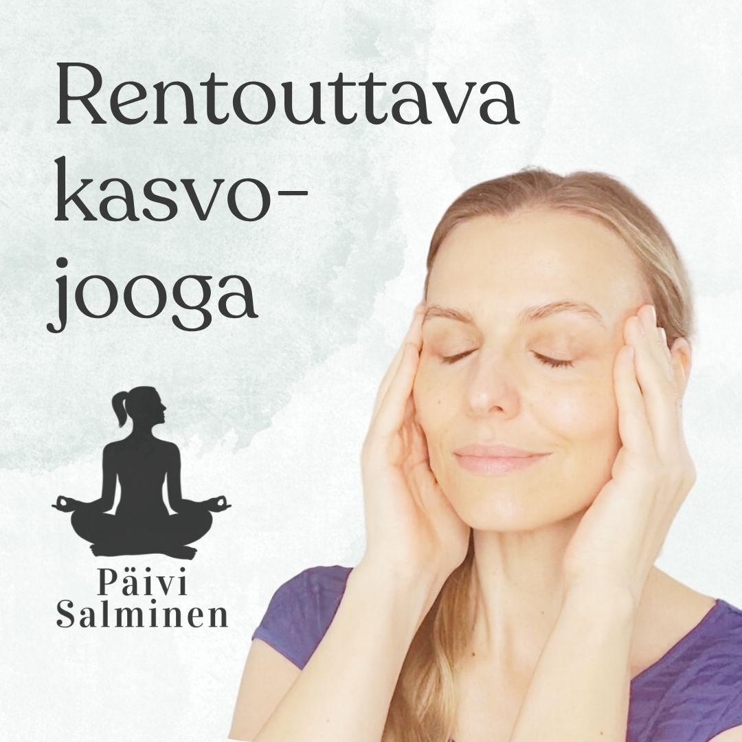 Rentouttava kasvojooga IG mainos (1)